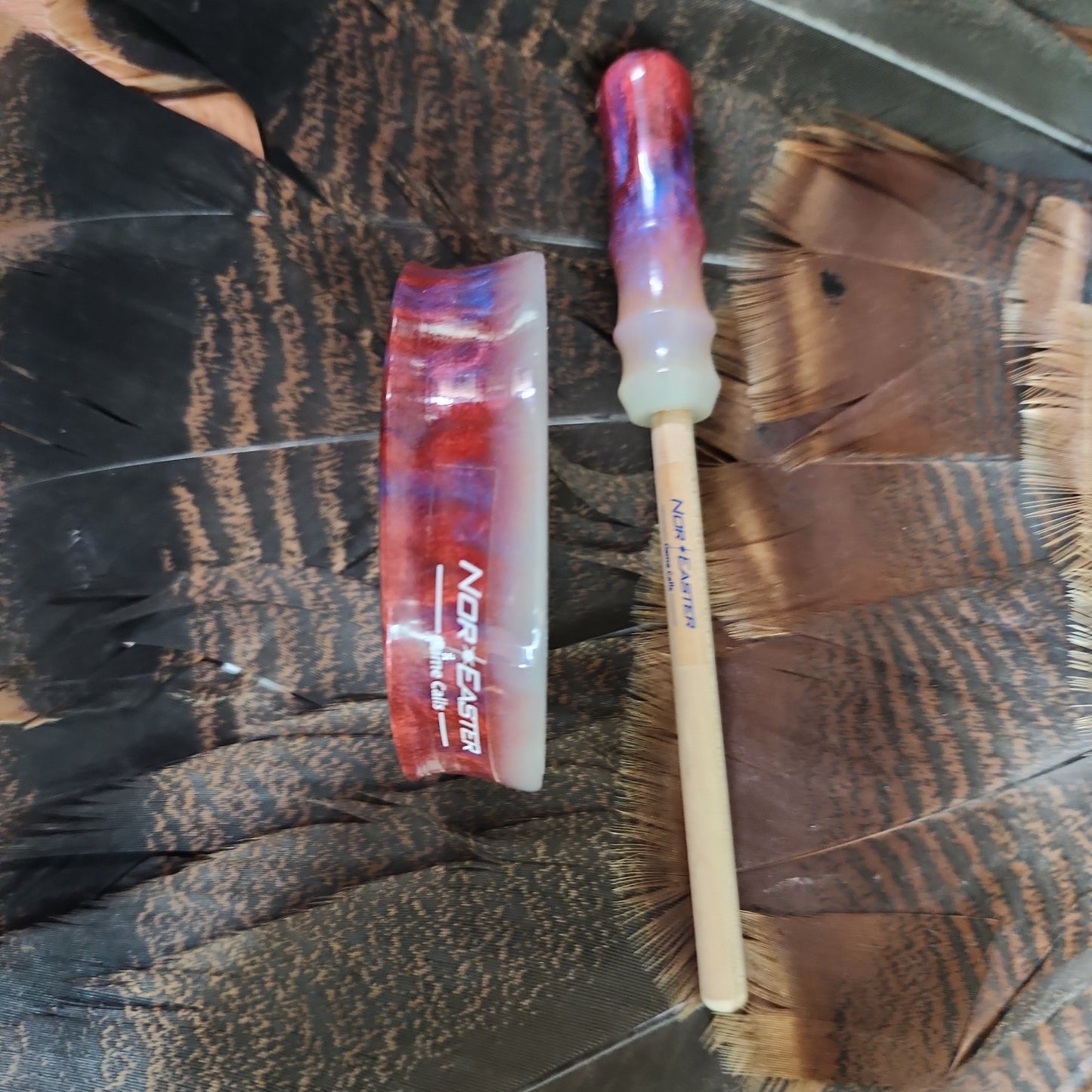 Nor'Easter windbreaker glow in the dark turkey pot call