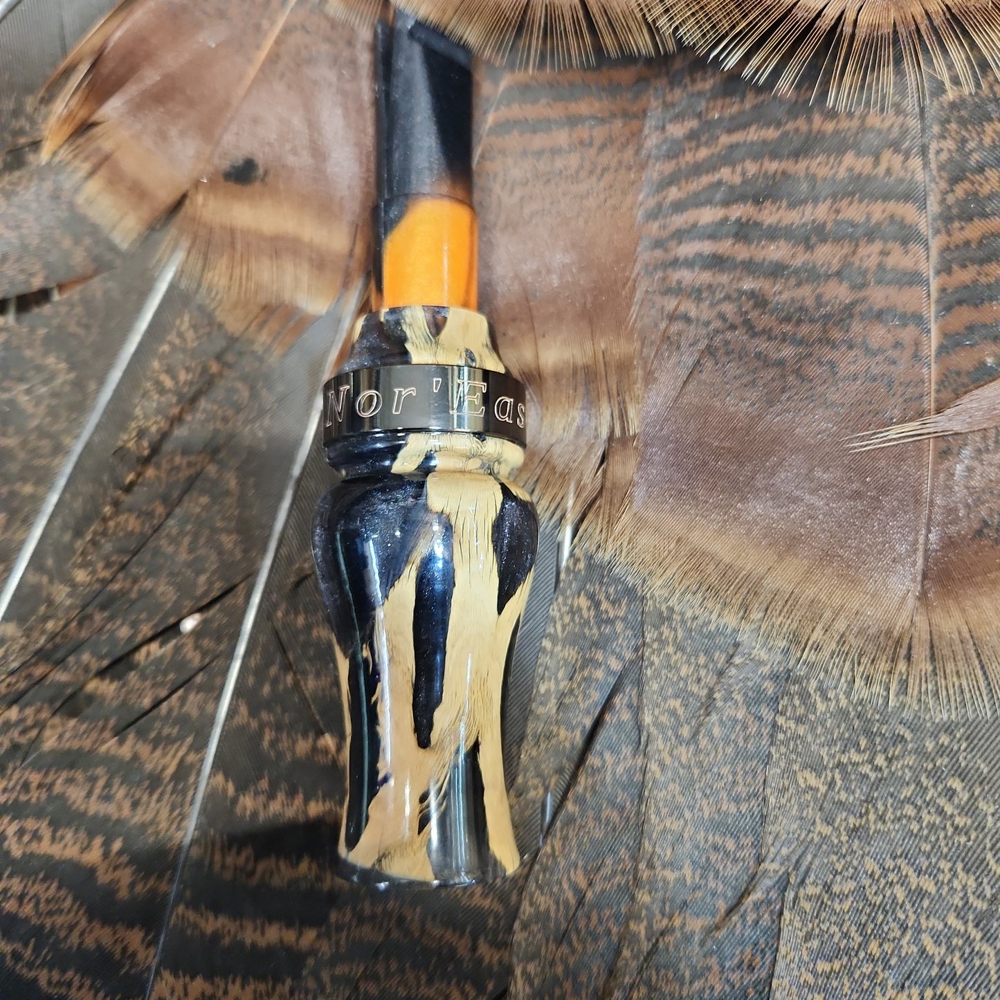 Cholla cactus in resin Crow Call