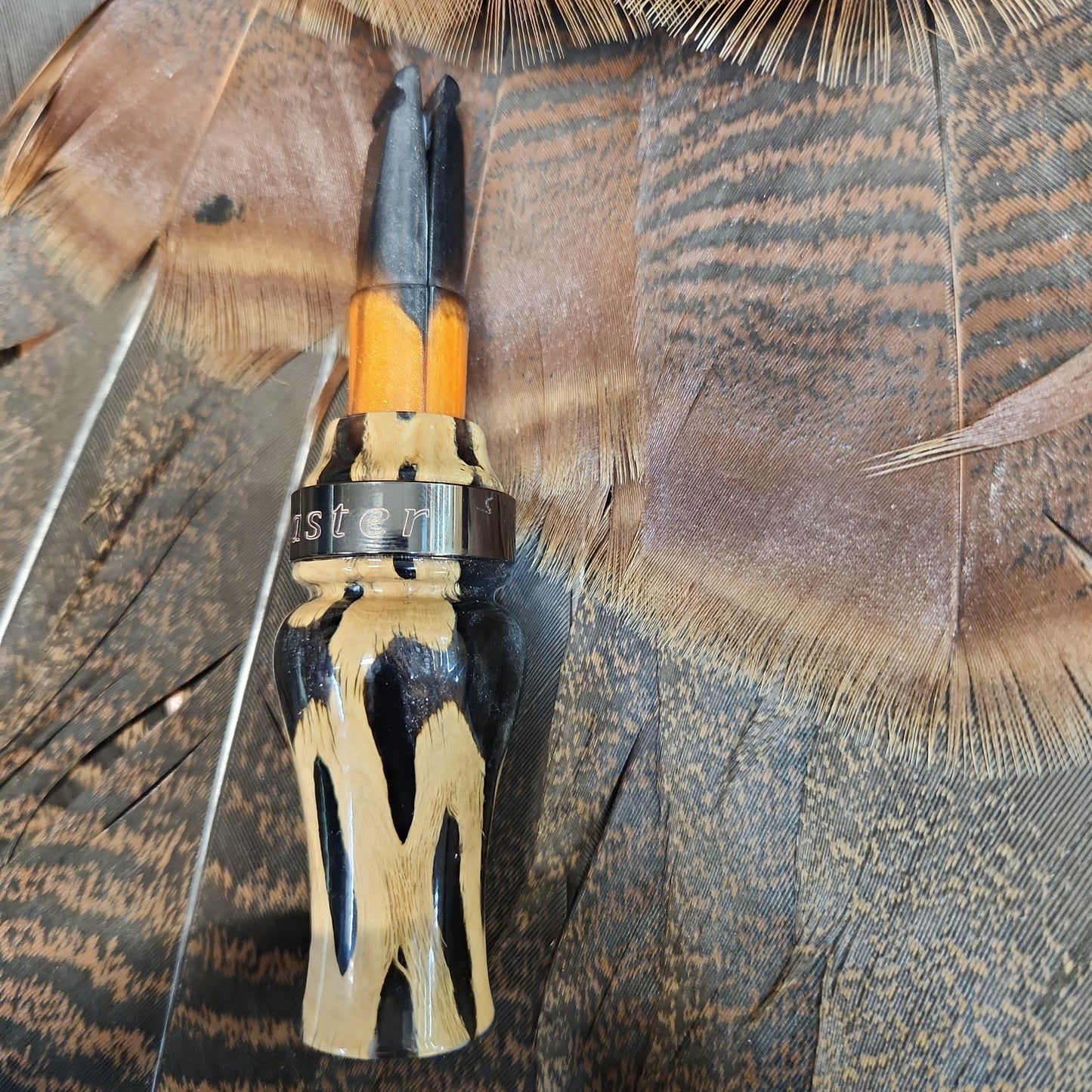Cholla cactus in resin Crow Call