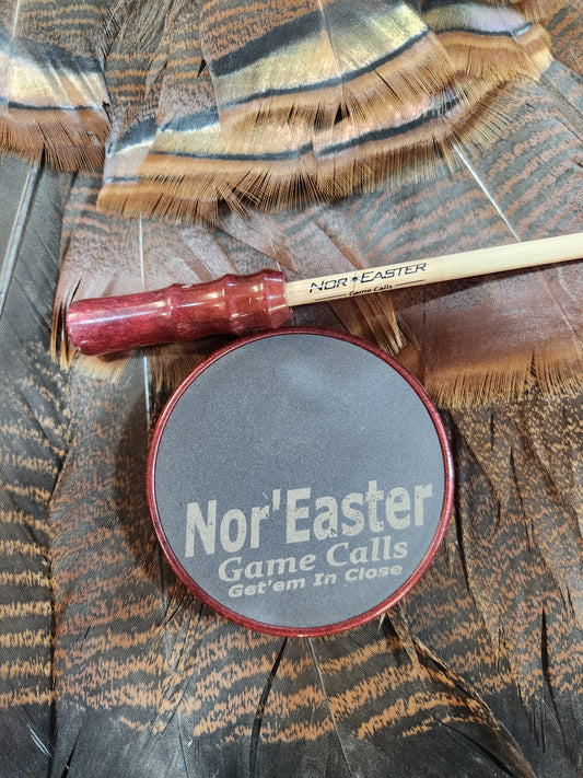 Nor'easter thin series windbreaker red turkey pot call