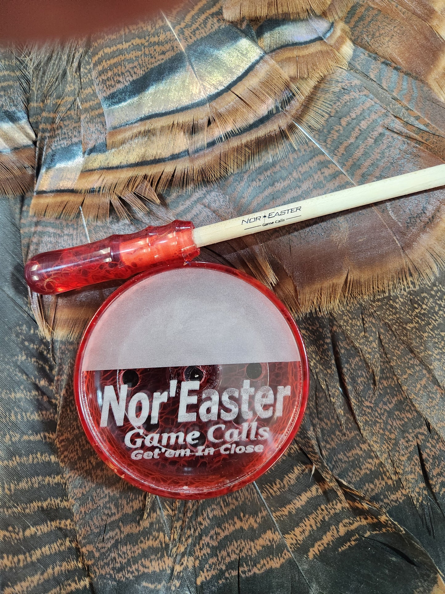 Nor'easter windbreaker blood series turkey pot call