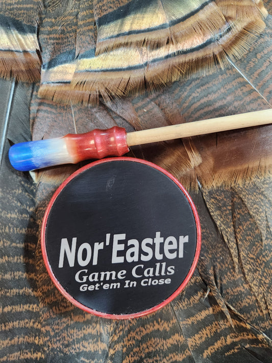 Nor'easter windbreaker thin series red white and blue pot call
