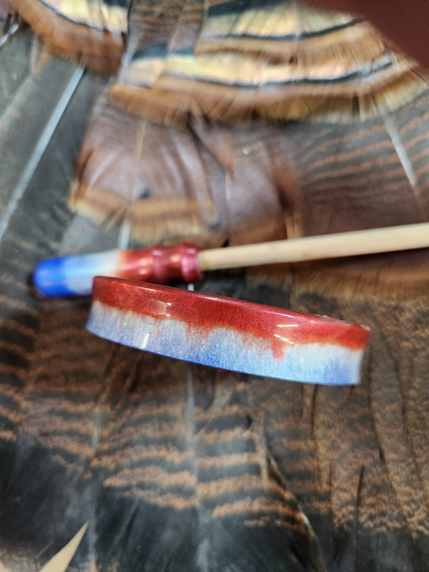 Nor'easter windbreaker thin series red white and blue pot call
