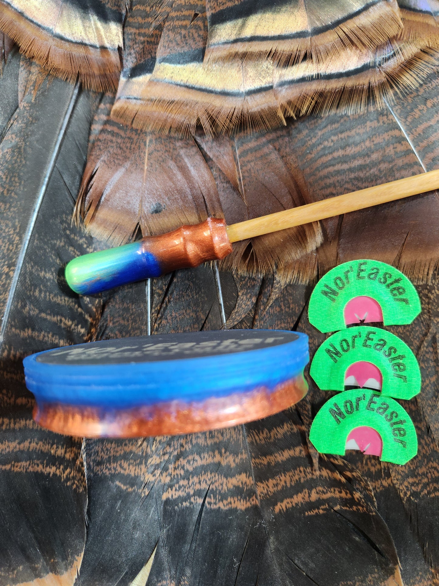 Nor'Easter screamer slam set turkey pot and mouth calls