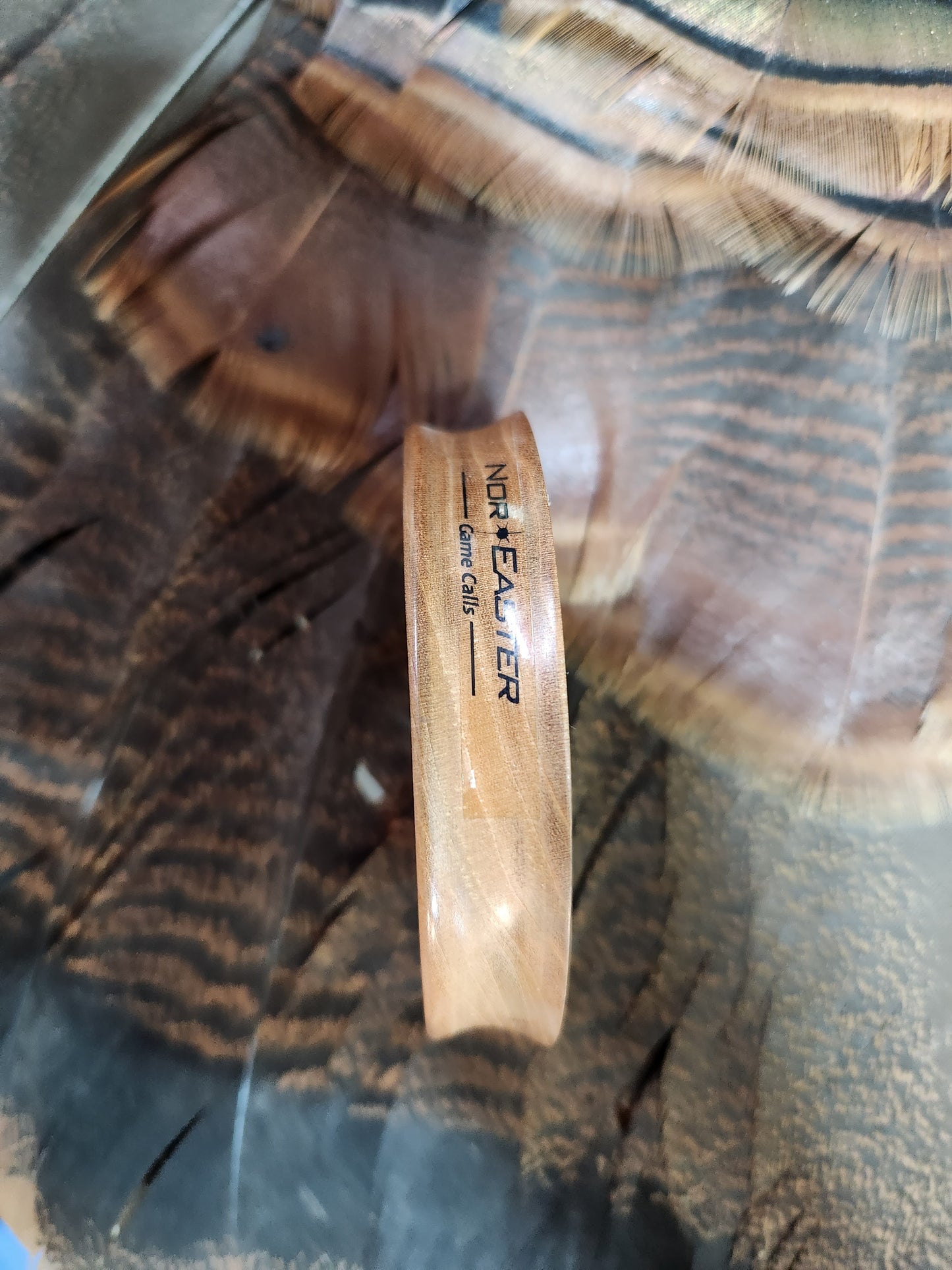 cherry wood slate playing surface with glass sound board