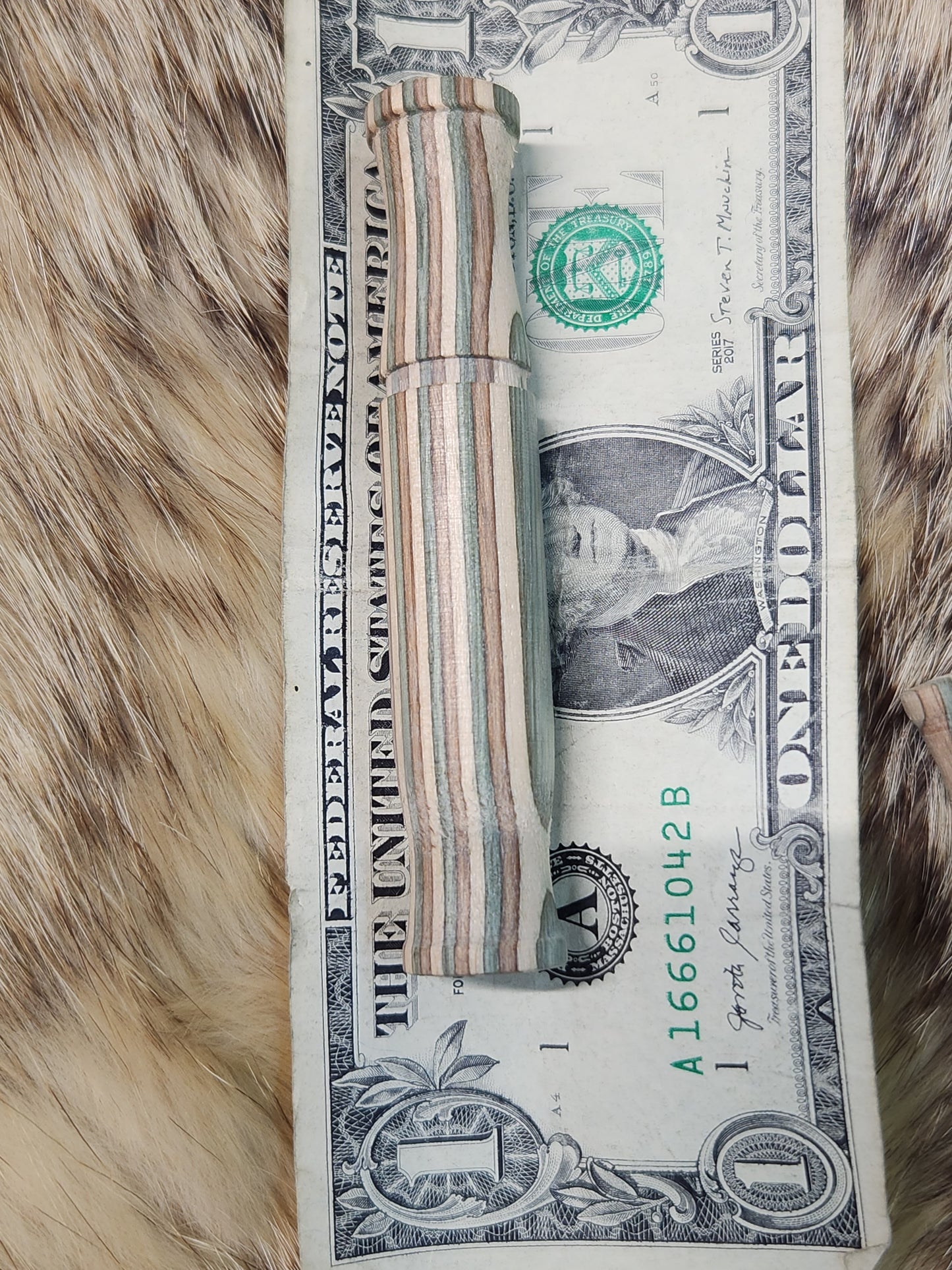 Laminated wood rabbit distress coyote call