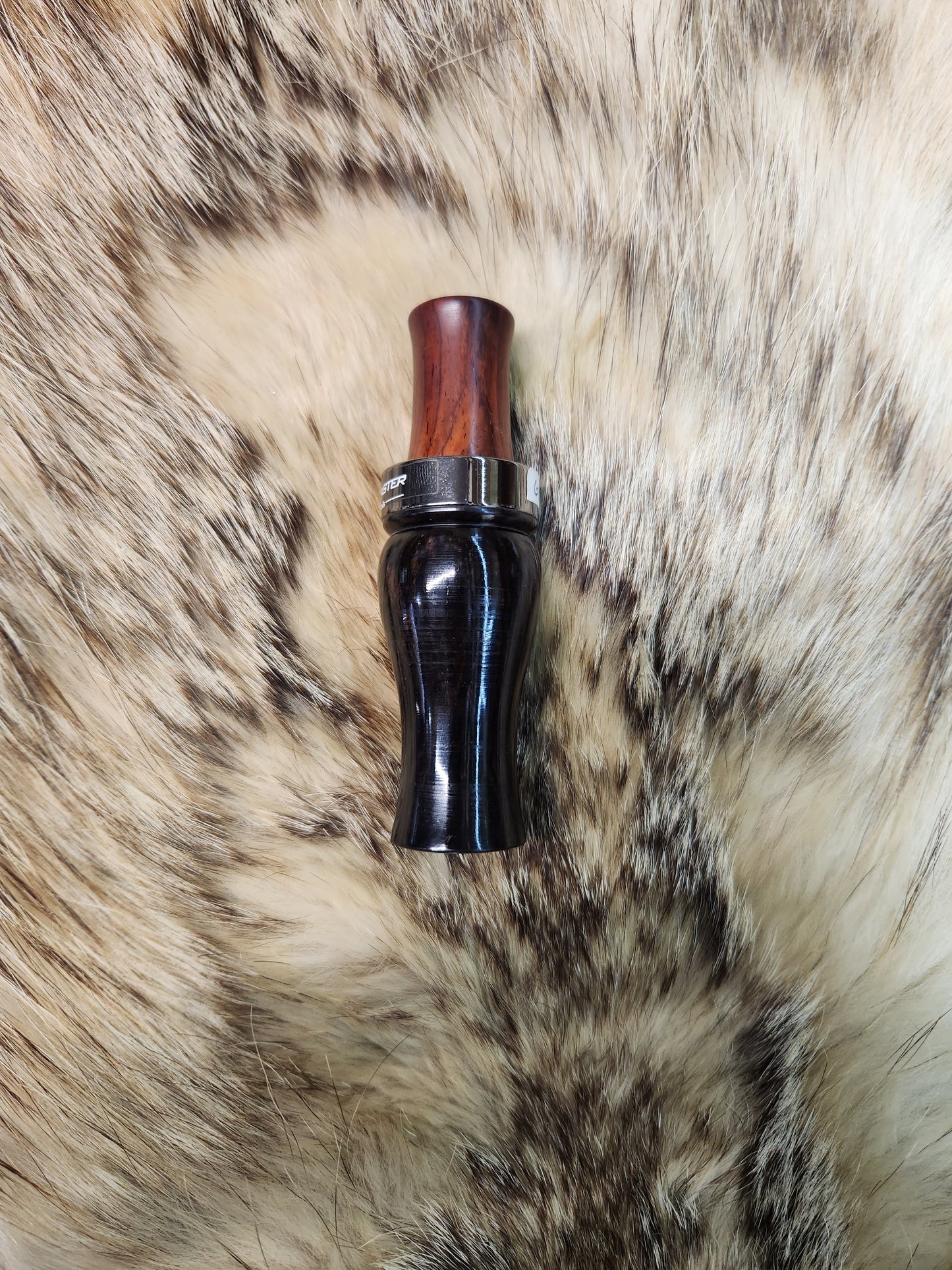Custom Afican Black wood with cocbolo wood single reed tone board