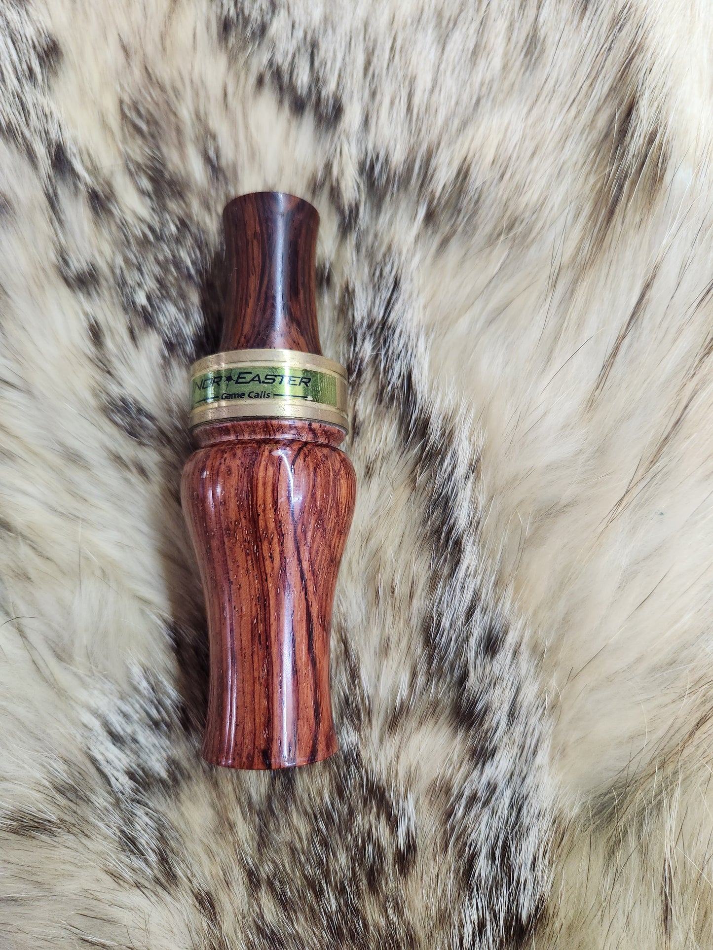 Custom Burmese roose wood with cocbolo wood single reed tone board