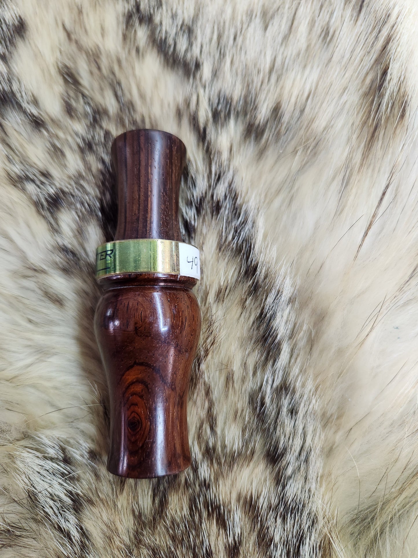 Custom Cocobolo wood with cocbolo wood single reed tone board