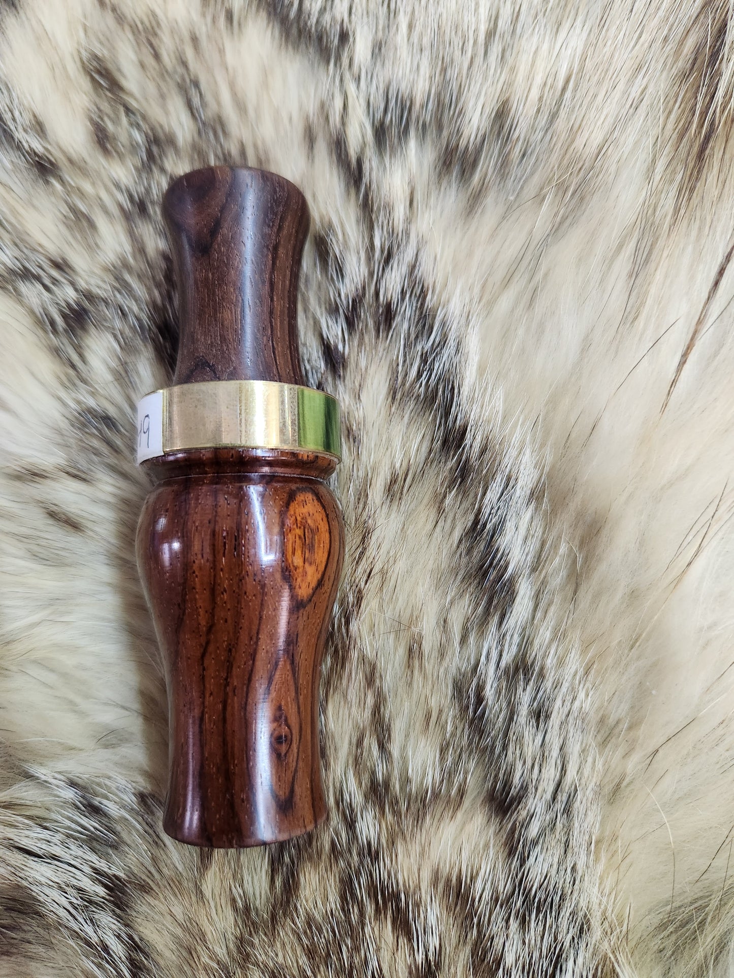 Custom Cocobolo wood with cocbolo wood single reed tone board