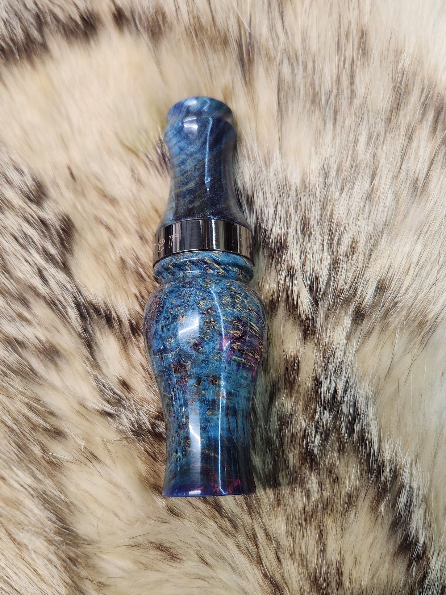 Black ash burl Double reed Duck Call