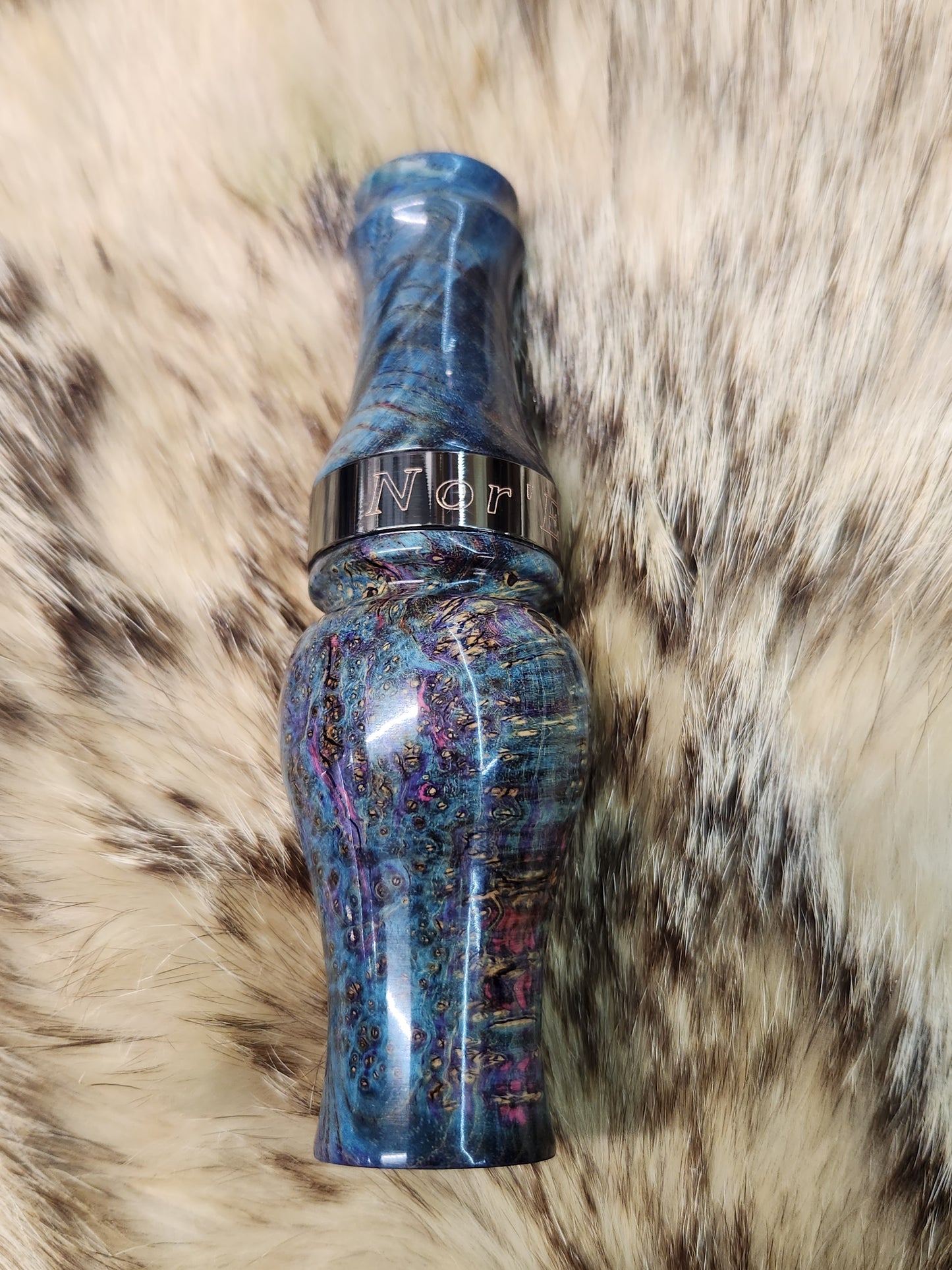 Black ash burl Double reed Duck Call