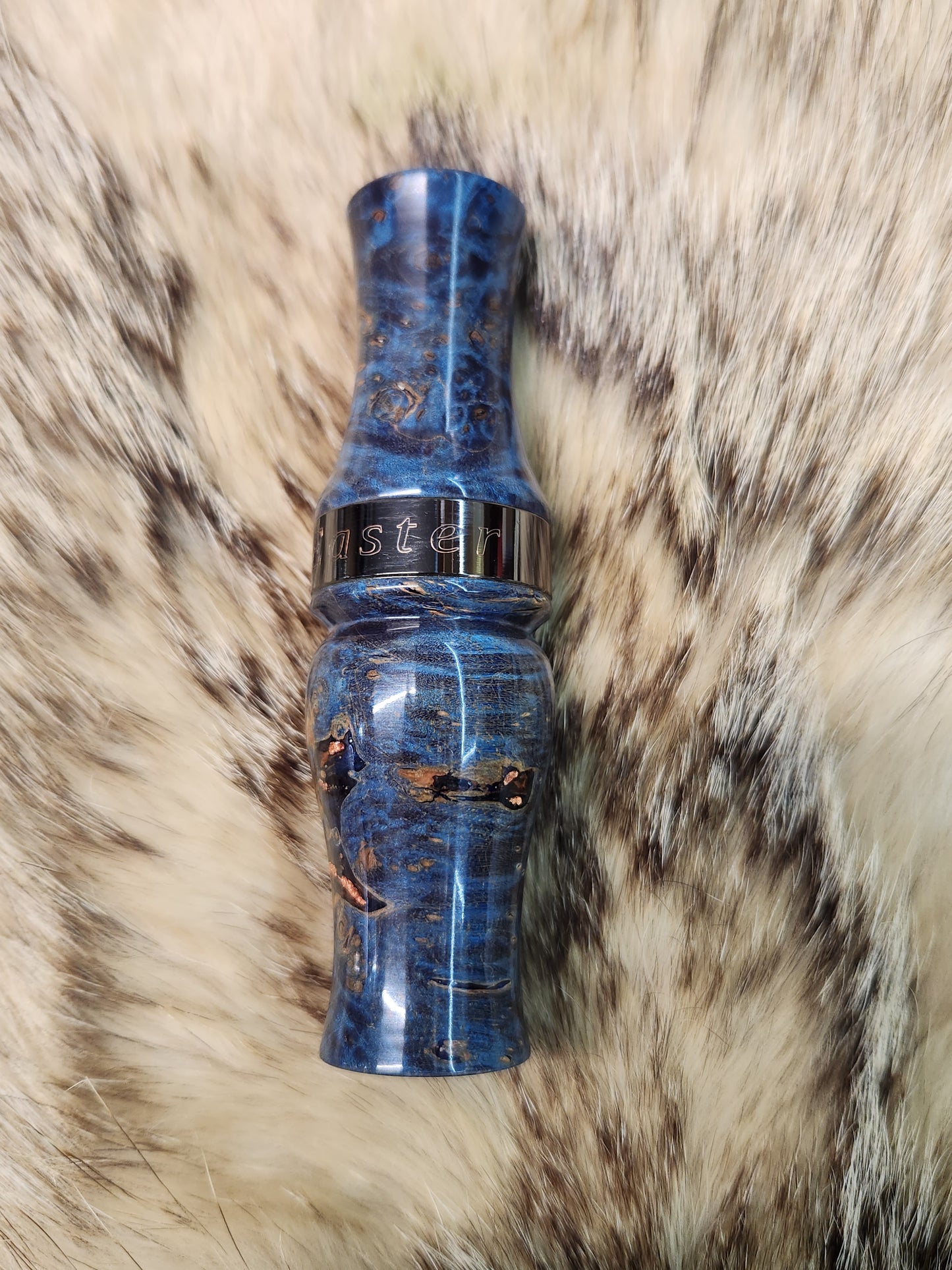 Black ash burl wood Double Reed Duck Call