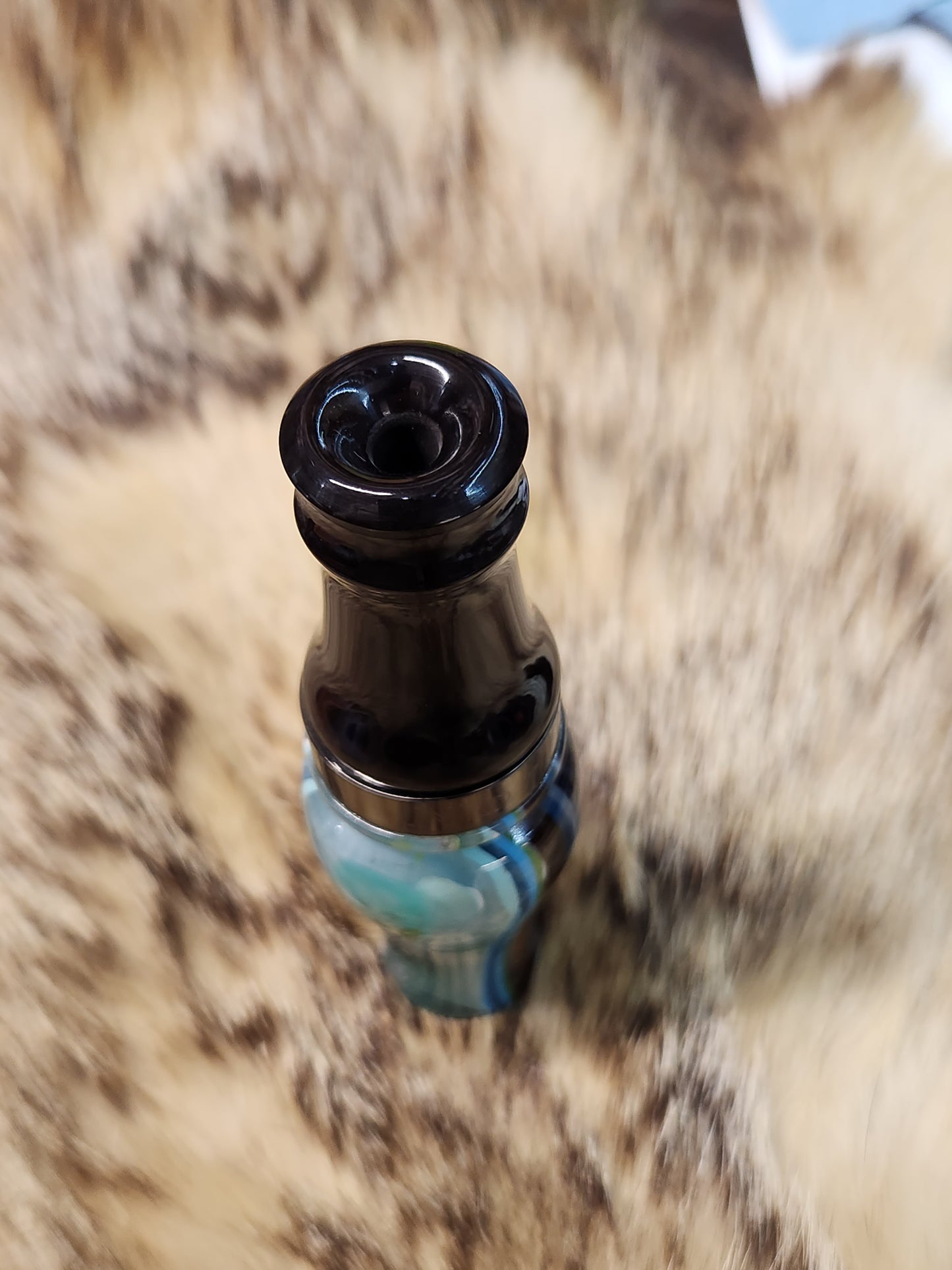 Surfite and African blackwood Double Reed Duck Call