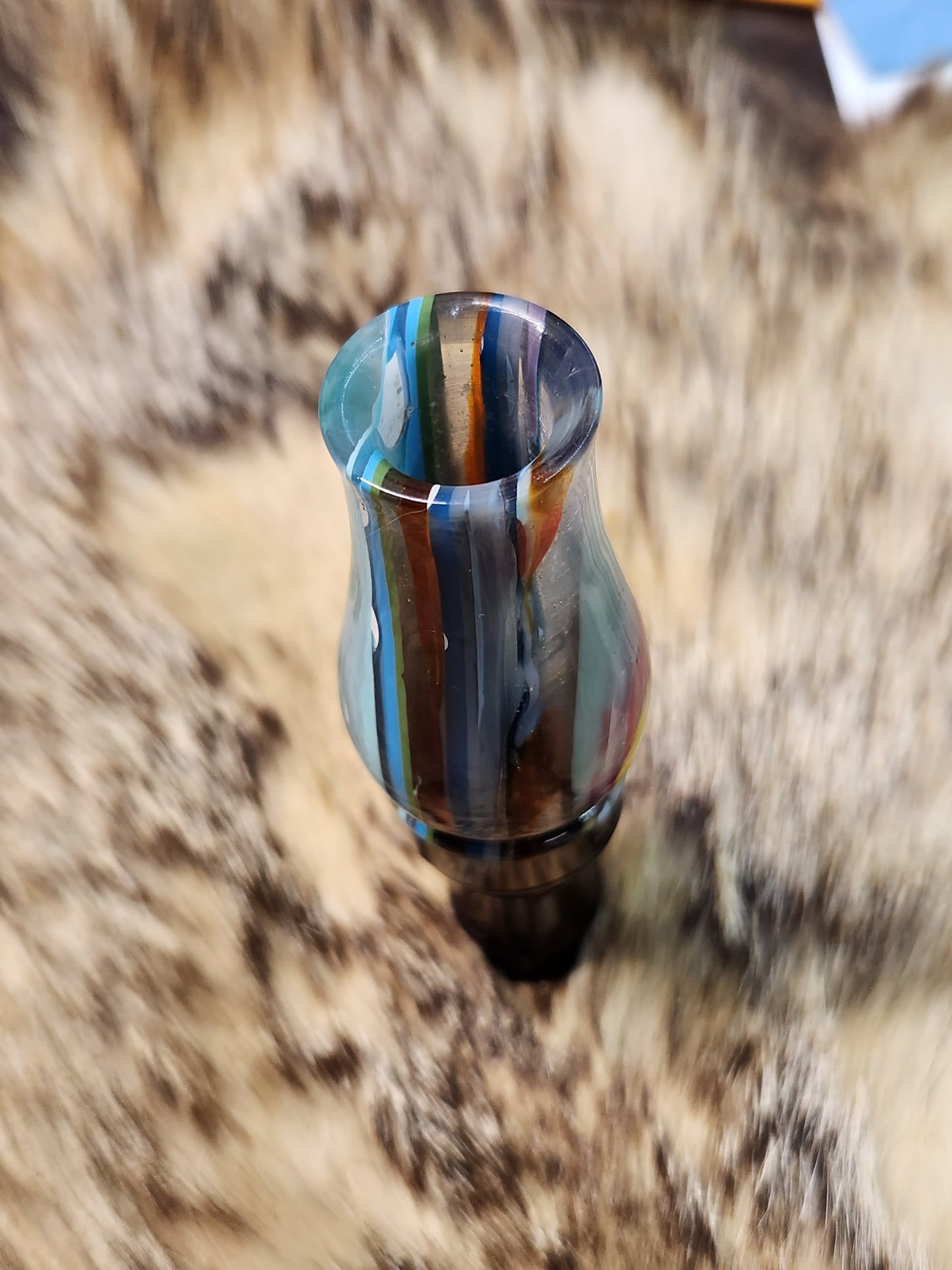 Surfite and African blackwood Double Reed Duck Call