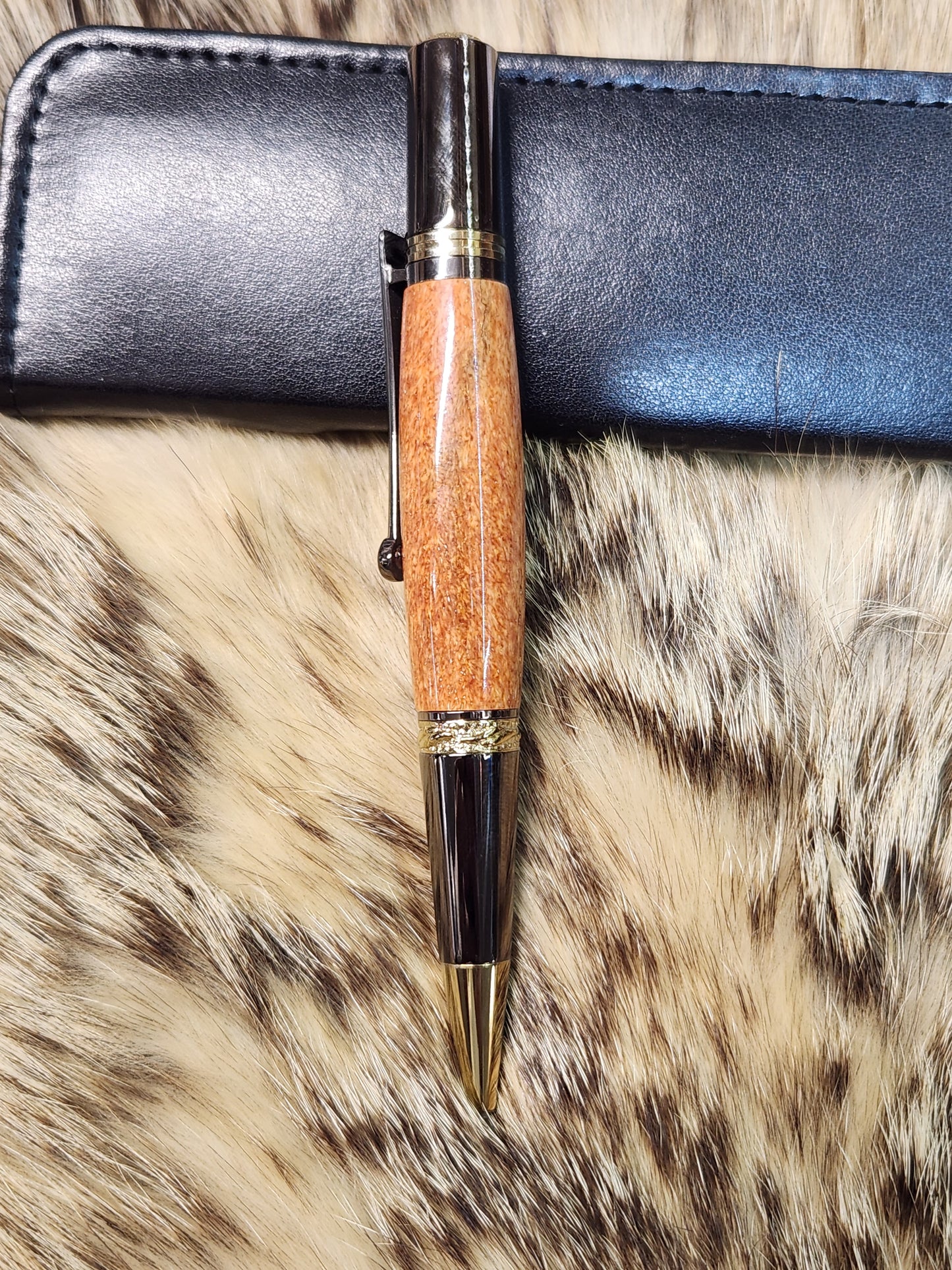 Giraffe bone majestic squire custom pen