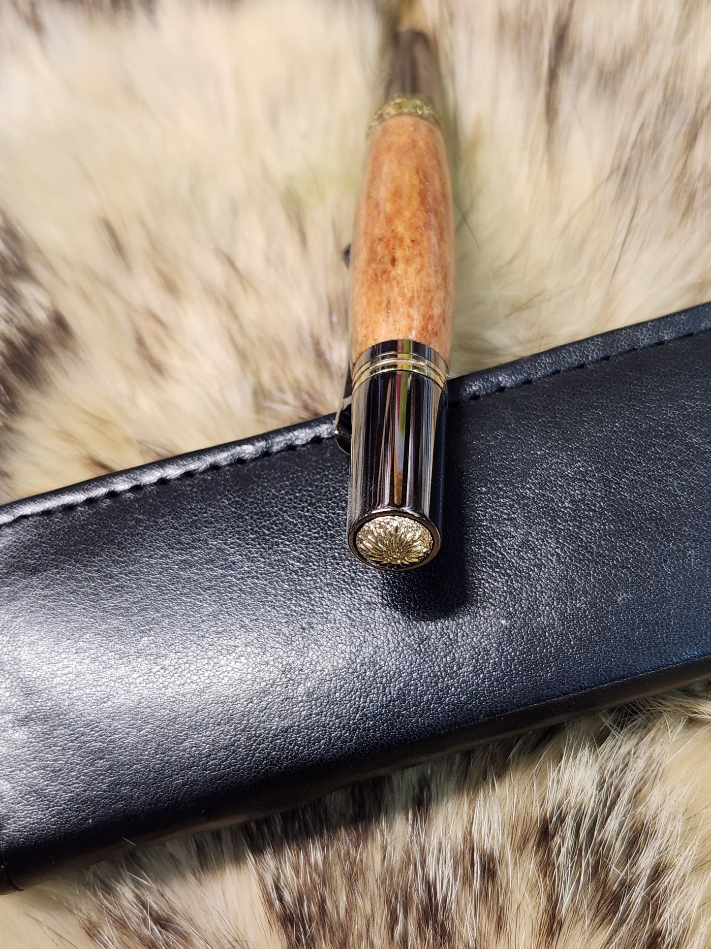 Giraffe bone majestic squire custom pen