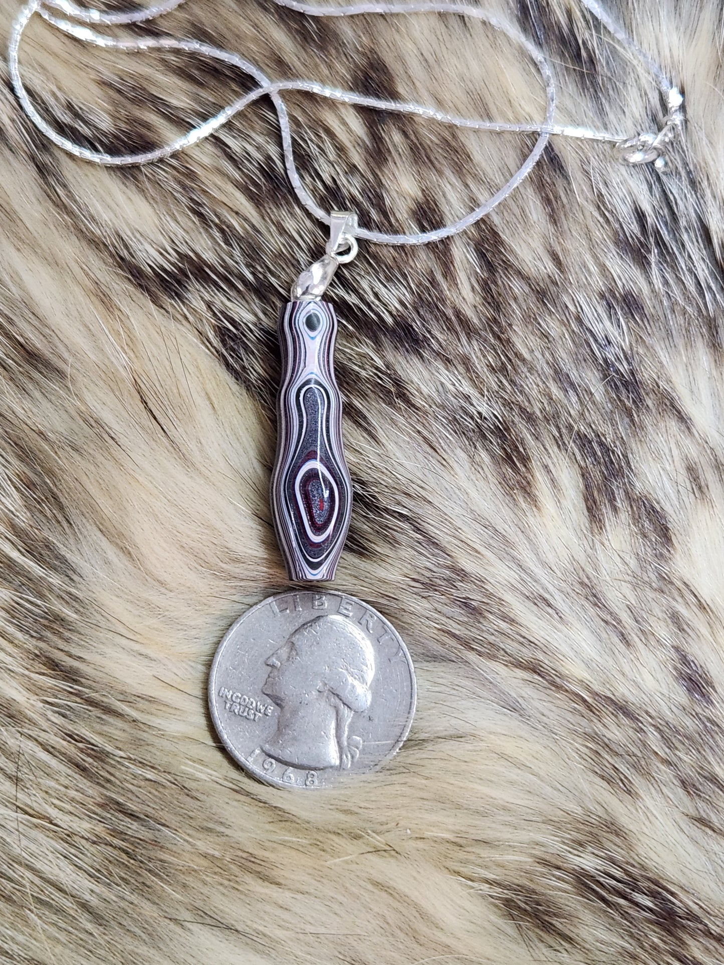 Fordite neckless