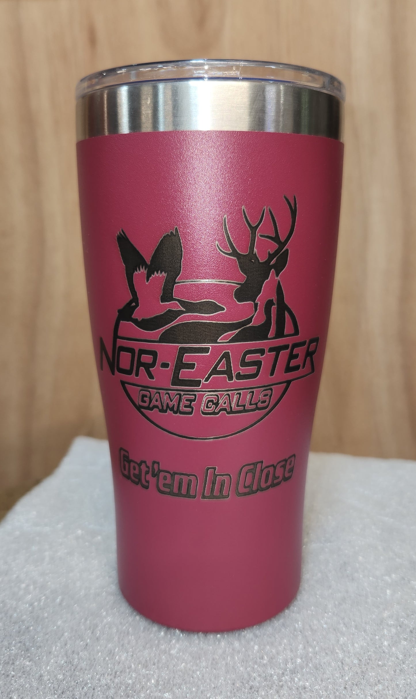 20 ounce tumbler. Jump and pump