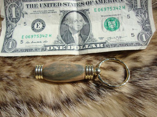 Custom Made Mammoth Ivory Key chain Hidden Compartment Model