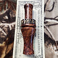 Honduran rose wood burl teal and wood duck call