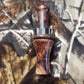 Honduran rose wood burl teal and wood duck call