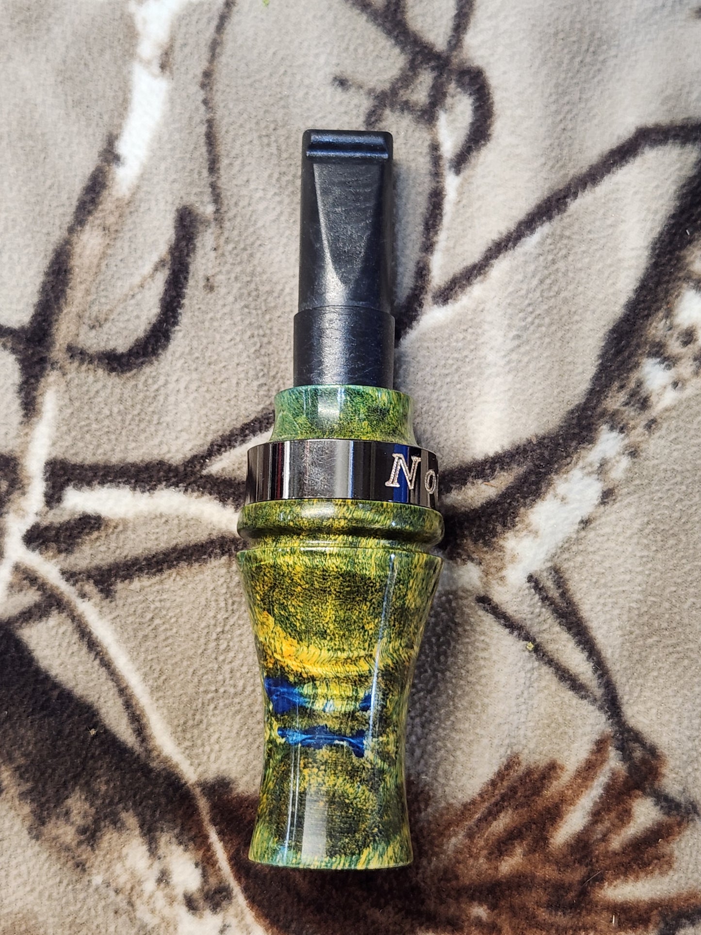 Boxelder burl wood crow call