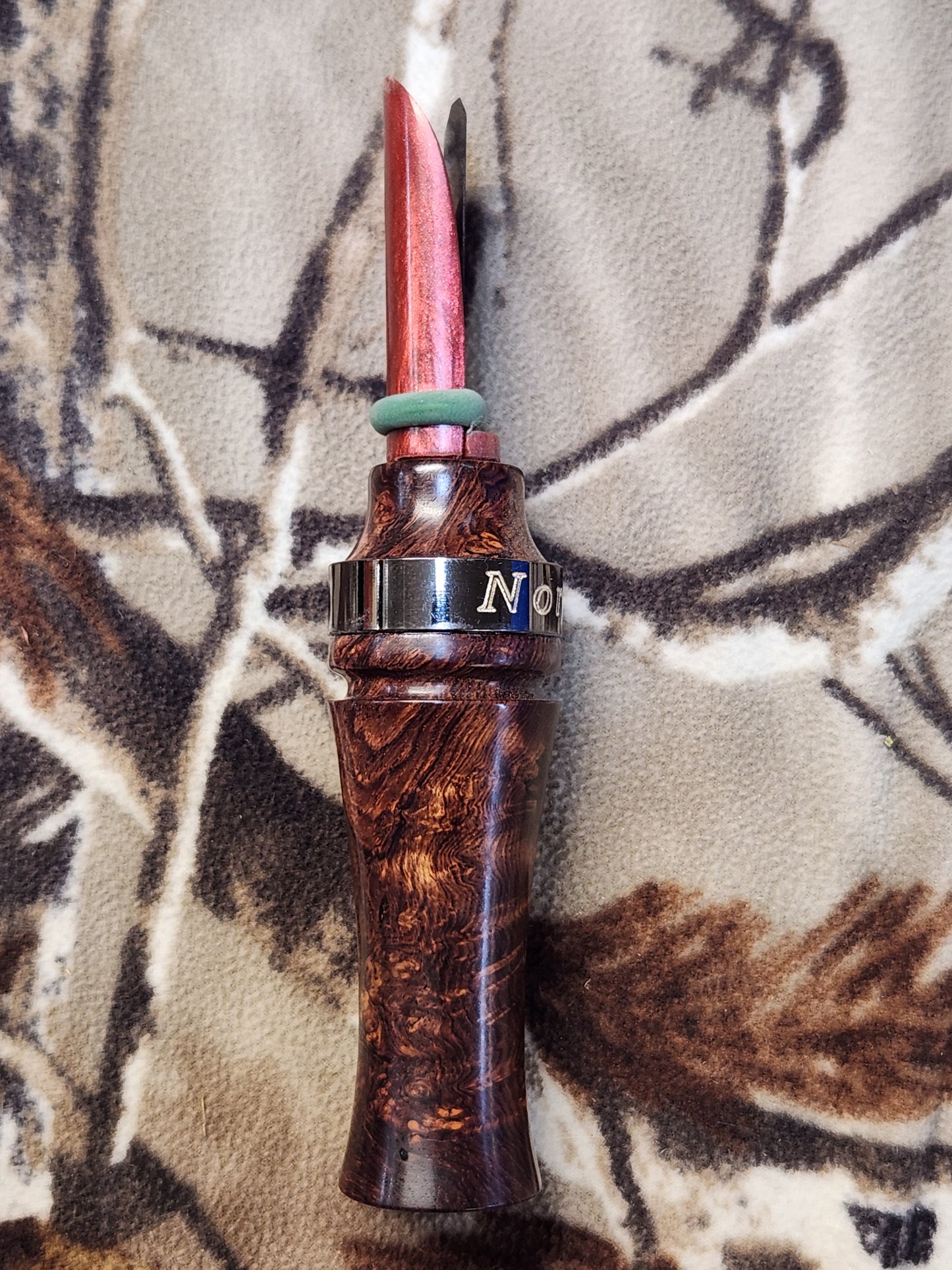 Honduran rose wood burl open reed coyote howler