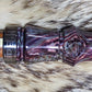 Dyed black ash burl adustable deer grunt call