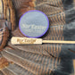 Screamer series slate top turkey pot call purple rose (p3)