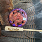 Screamer series slate top turkey pot call purple rose (p3)