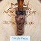 Maple burl wood single reed duck call