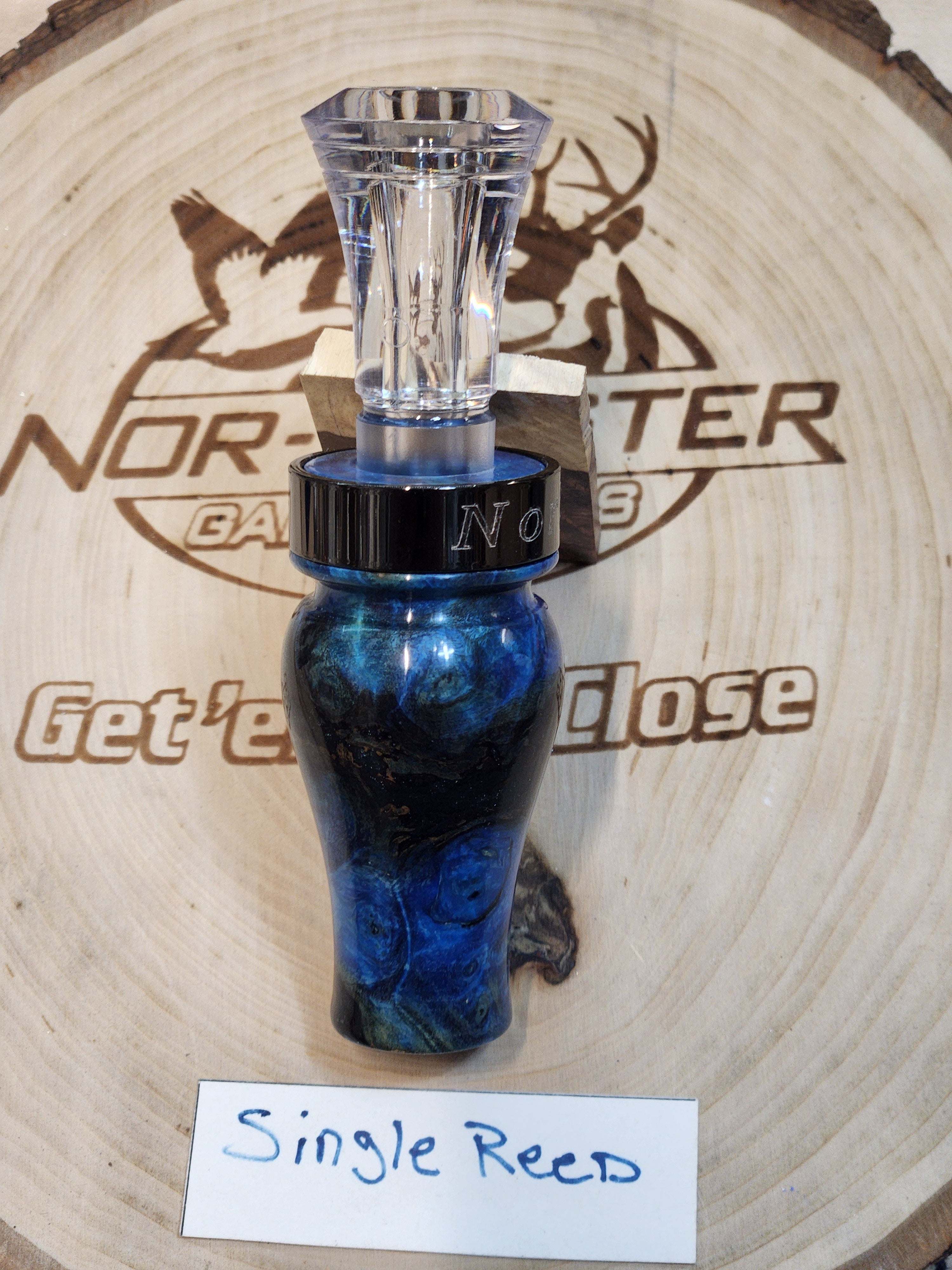 Custom Single Reed Burl shops Duck Calls