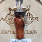 Double reed Blood Wood burl in resin Duck call