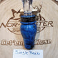 Amboyna burl wood single reed duck call