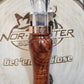 Blood wood burl short reed goose call