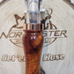 Blood wood burl short reed goose call