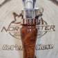 Blood wood burl short reed goose call