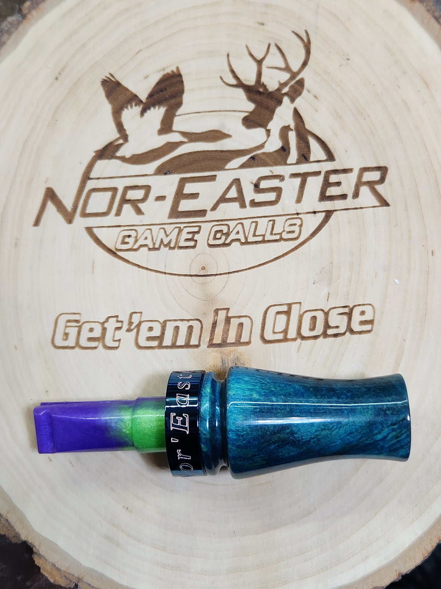 Maple burl Crow call locator call