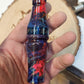 Speckle belly goose call Dyed and stabilized boxelder burl wood