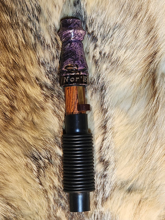 Boxelder burl adjustable deer grunt call