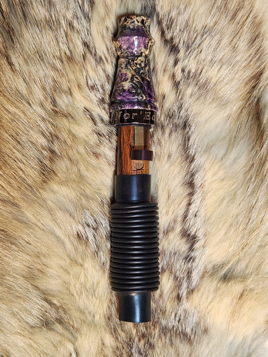 Boxelder burl adjustable deer grunt call