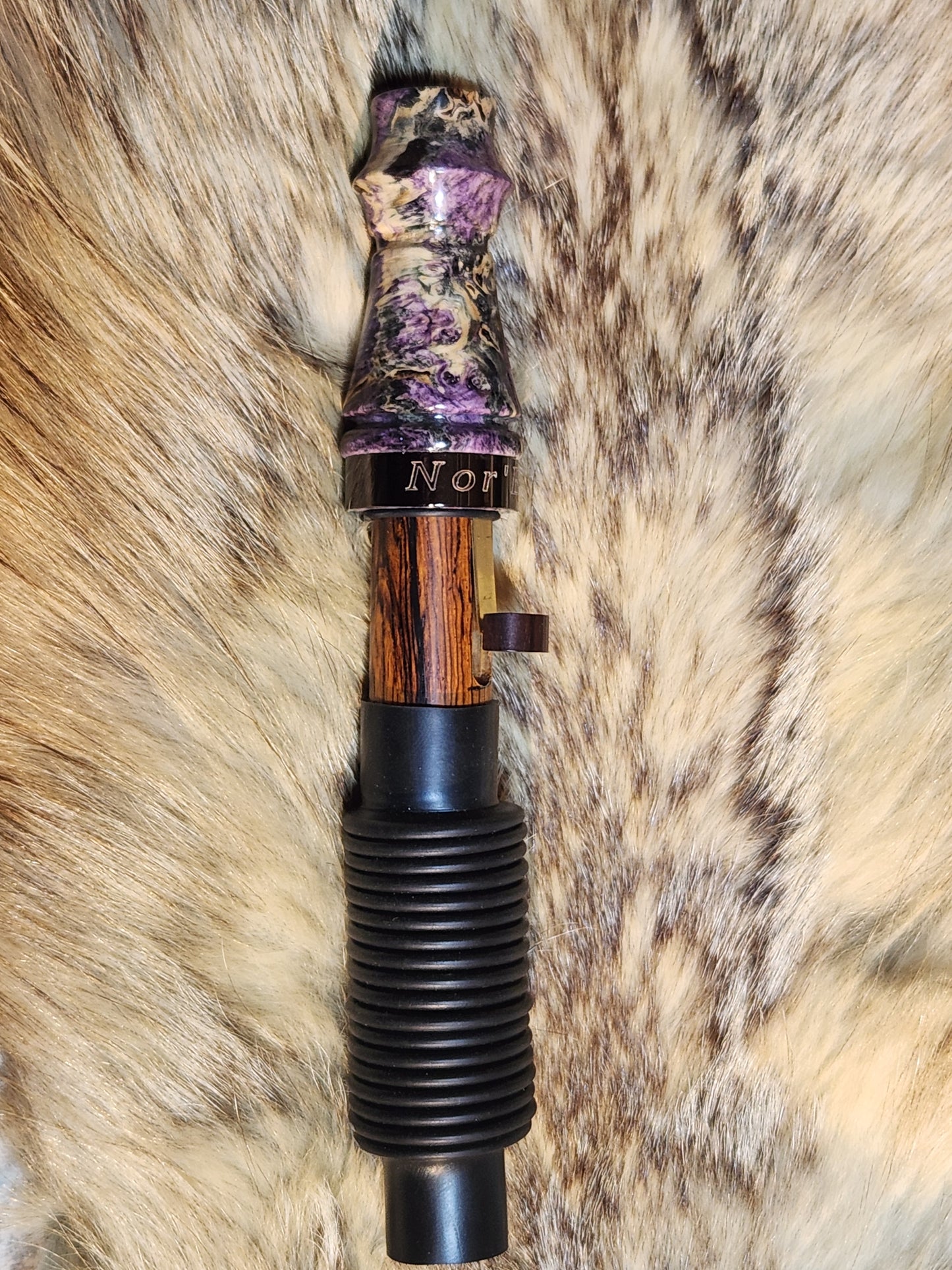 Boxelder burl adjustable deer grunt call