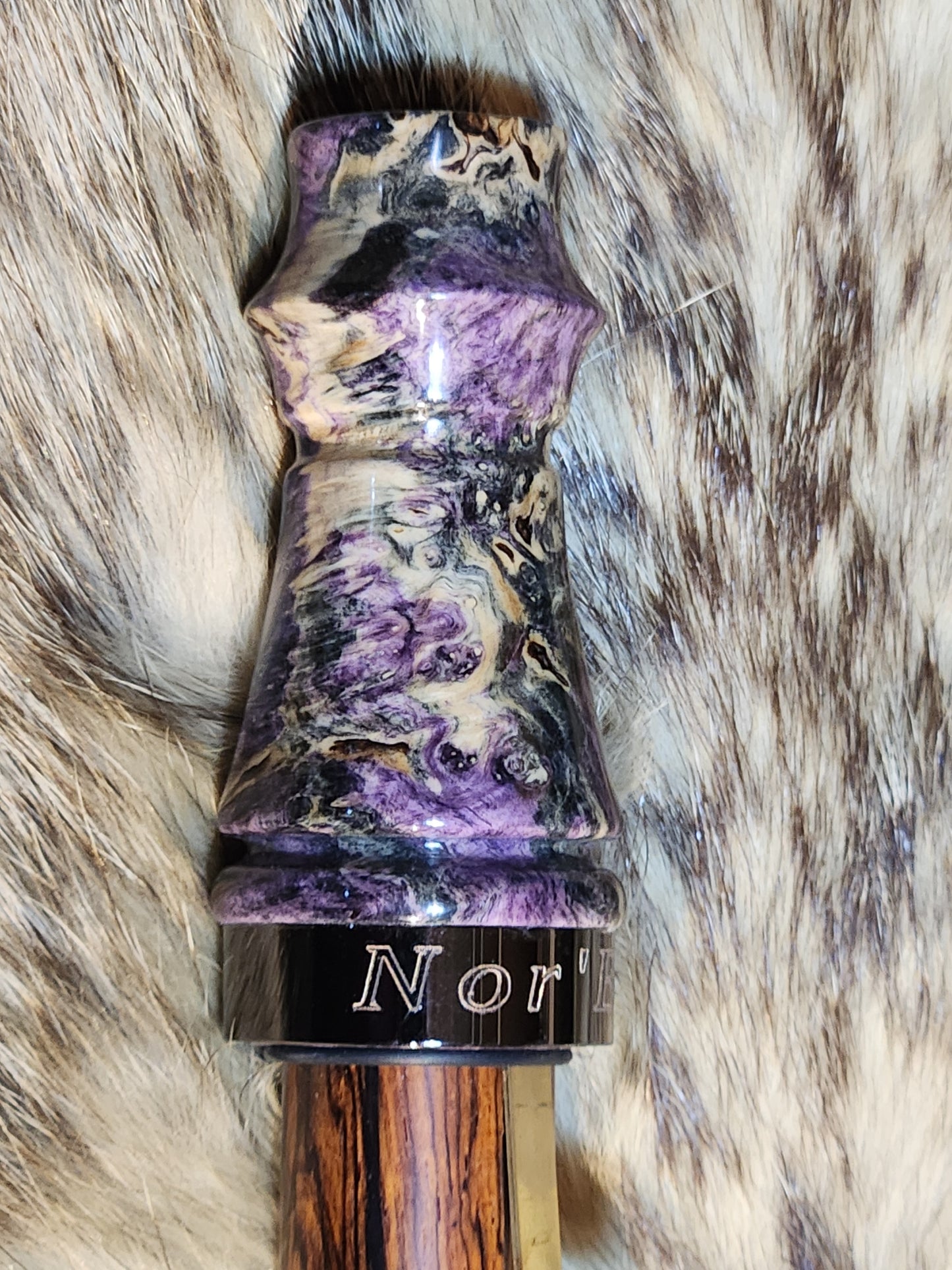 Boxelder burl adjustable deer grunt call