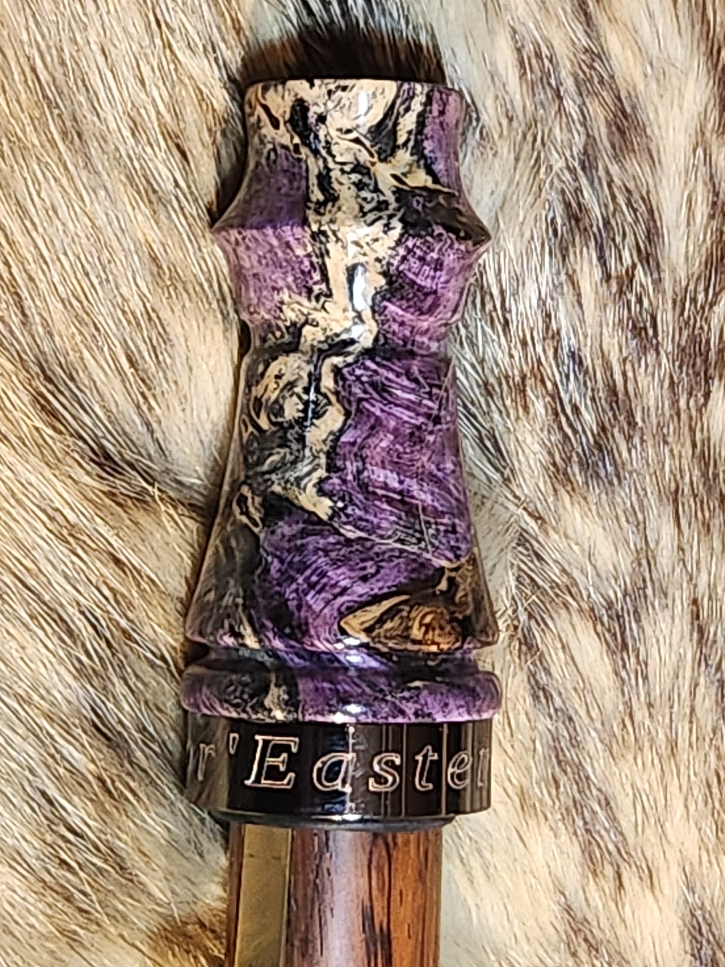 Boxelder burl adjustable deer grunt call