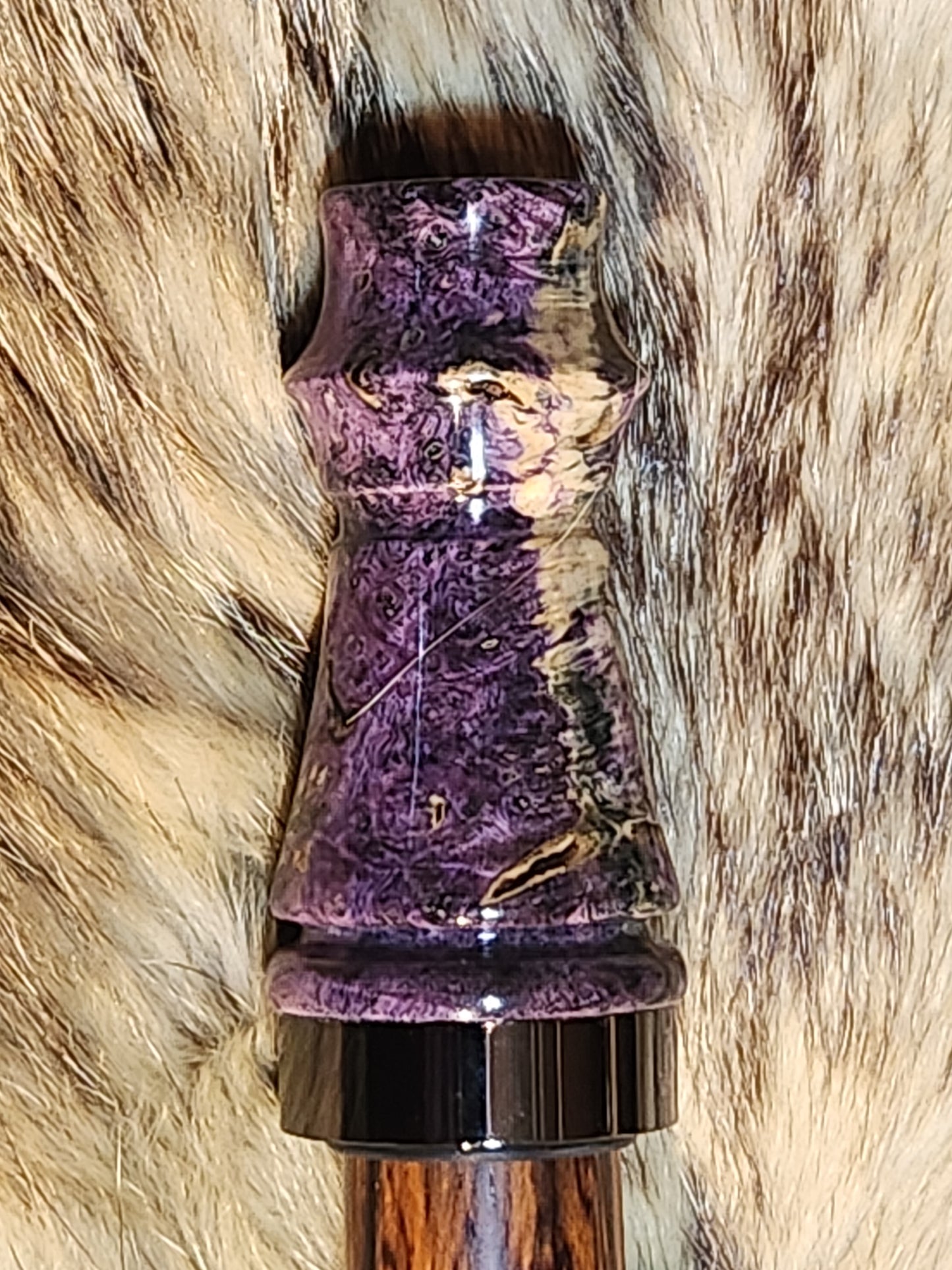 Boxelder burl adjustable deer grunt call