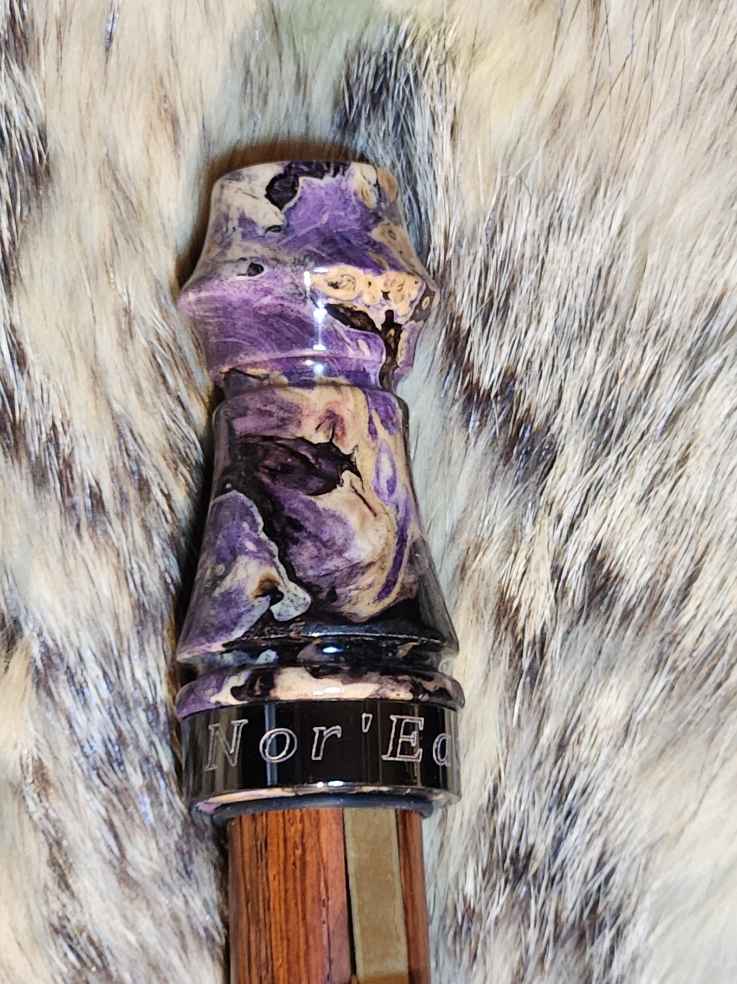 Boxelder burl adjustable deer grunt call