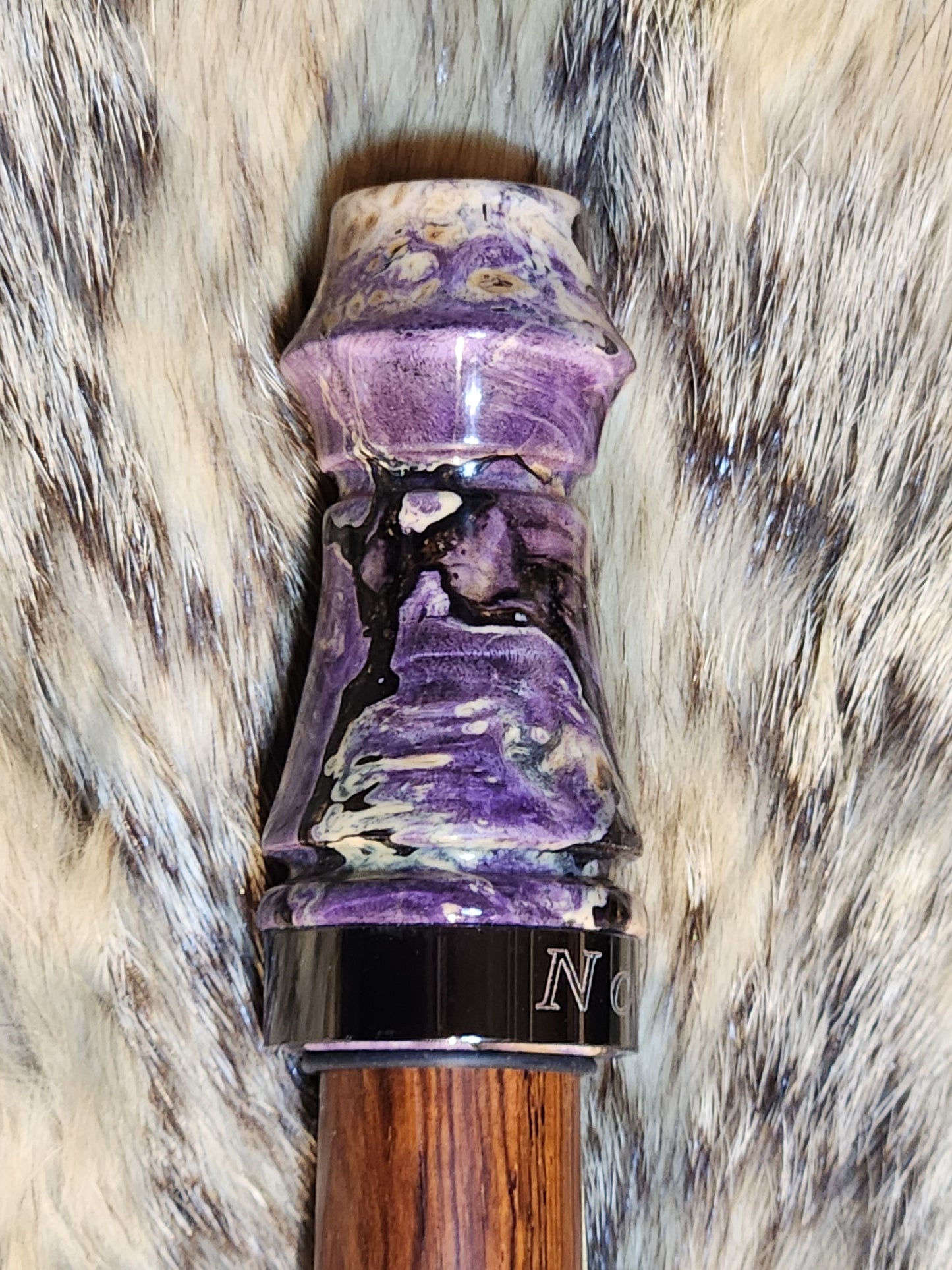 Boxelder burl adjustable deer grunt call