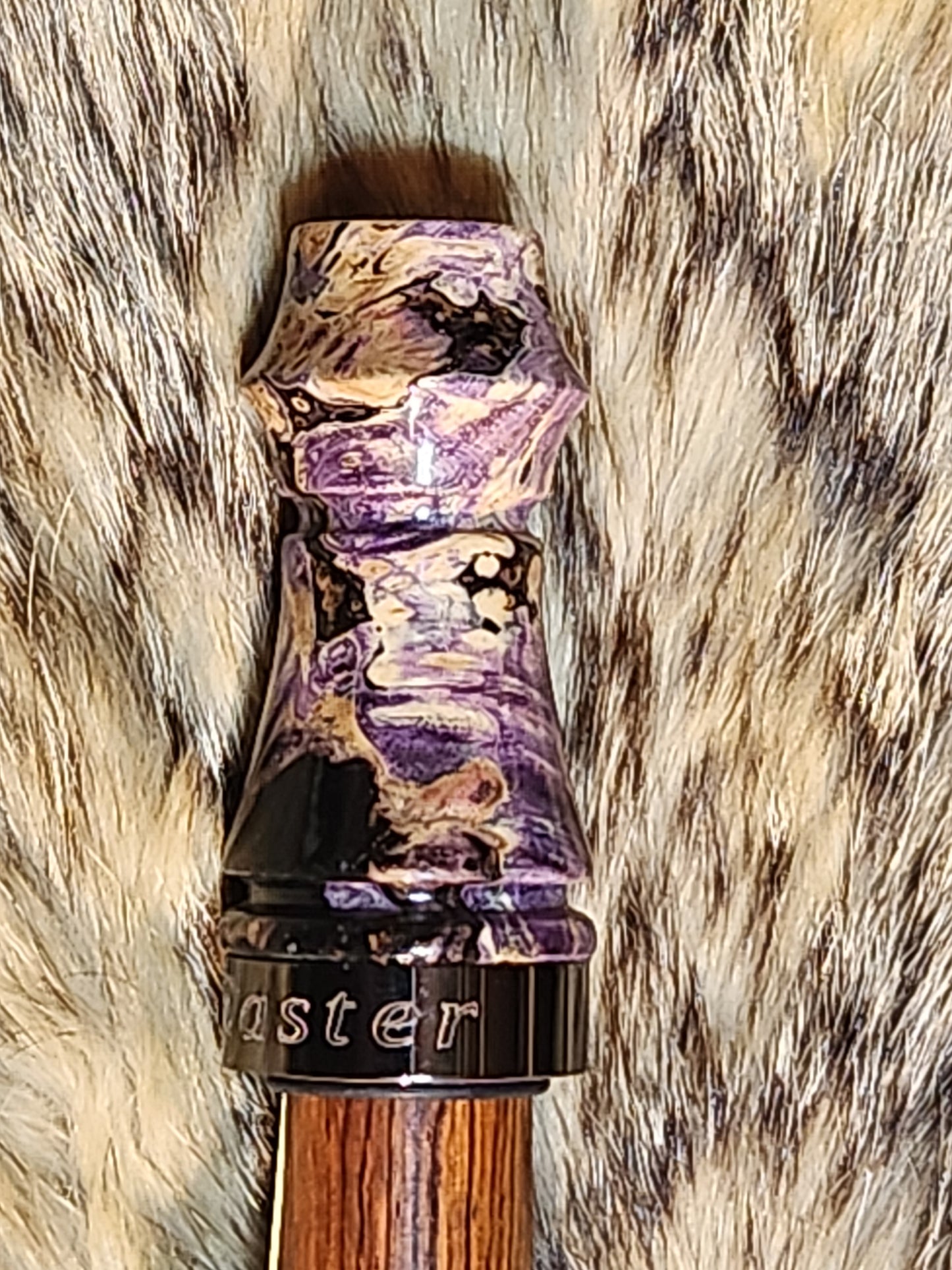 Boxelder burl adjustable deer grunt call