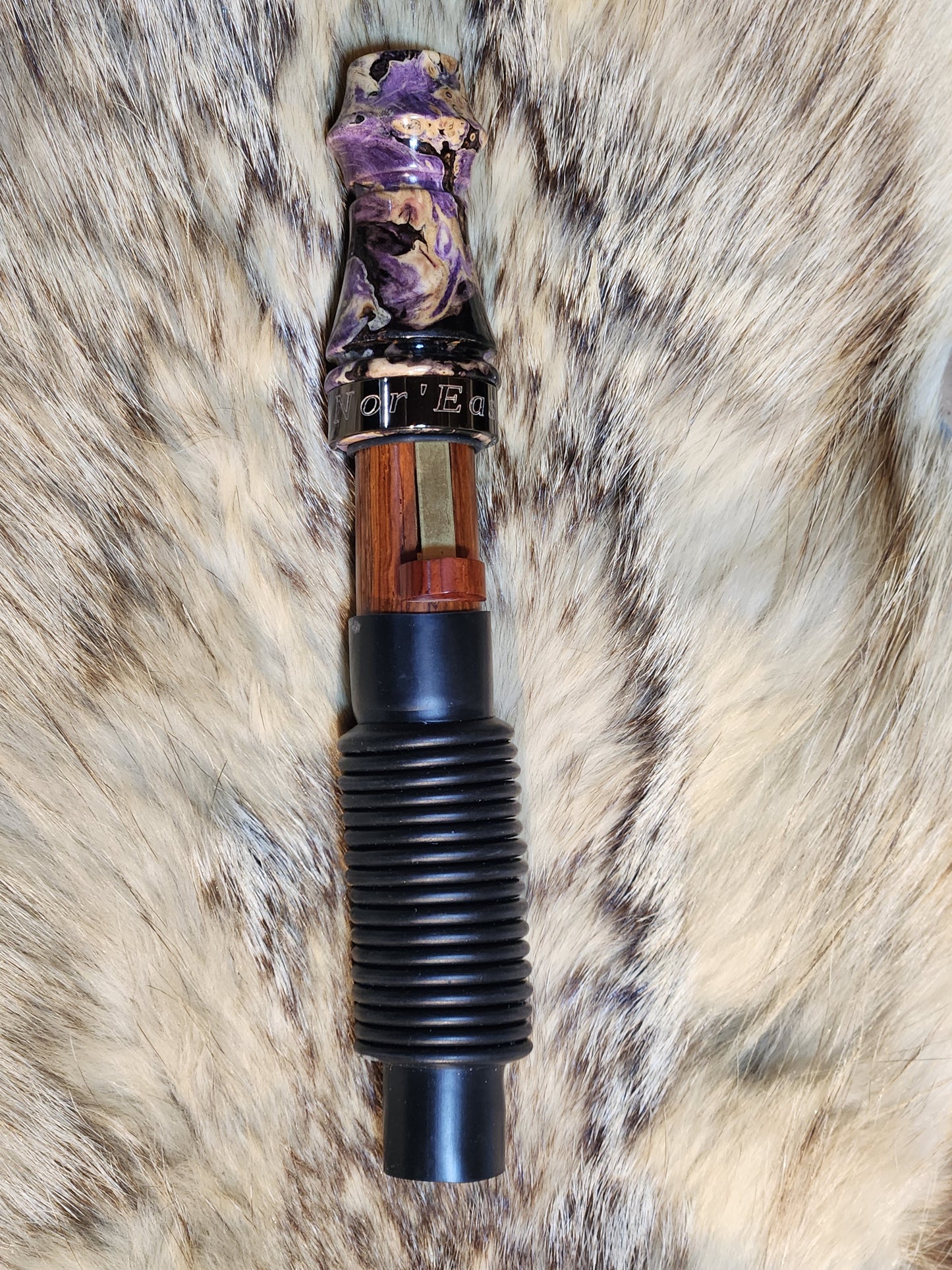 Boxelder burl adjustable deer grunt call